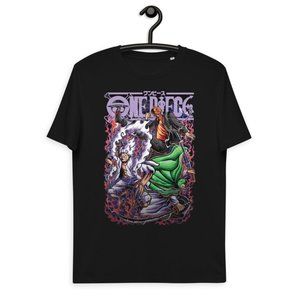 One piece - Luffy x Shanks x Zoro T-shirt Cool Anime & Manga Unisex T-shirt Ani